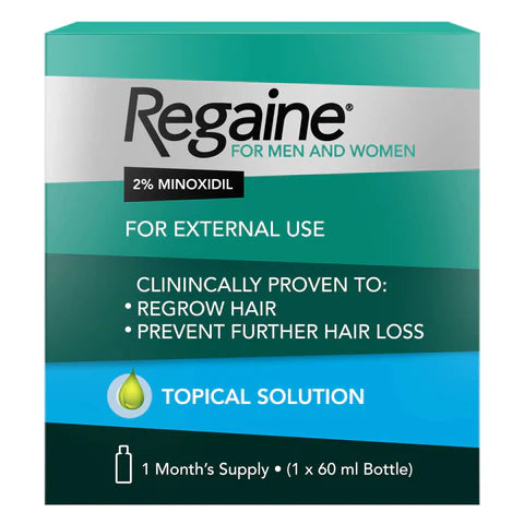 Regaine For Men 2% Minioxidil 1 Month's Supply (1X60ml)