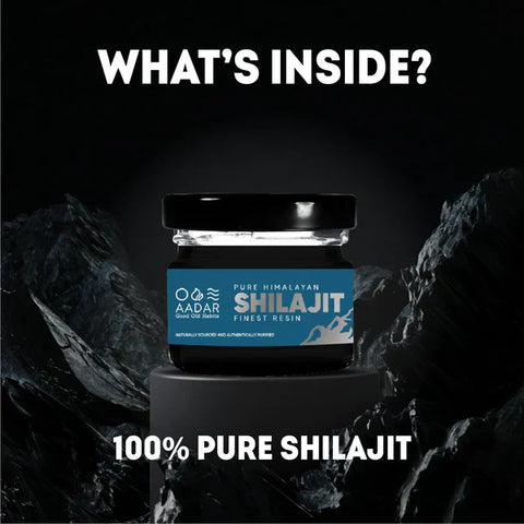 AADAR Pure Himalayan Shilajit - Finest Resin (15 g)