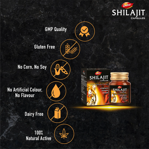 Dabur Shilajit Gold and Star Spark Delay Spray (COMBO)