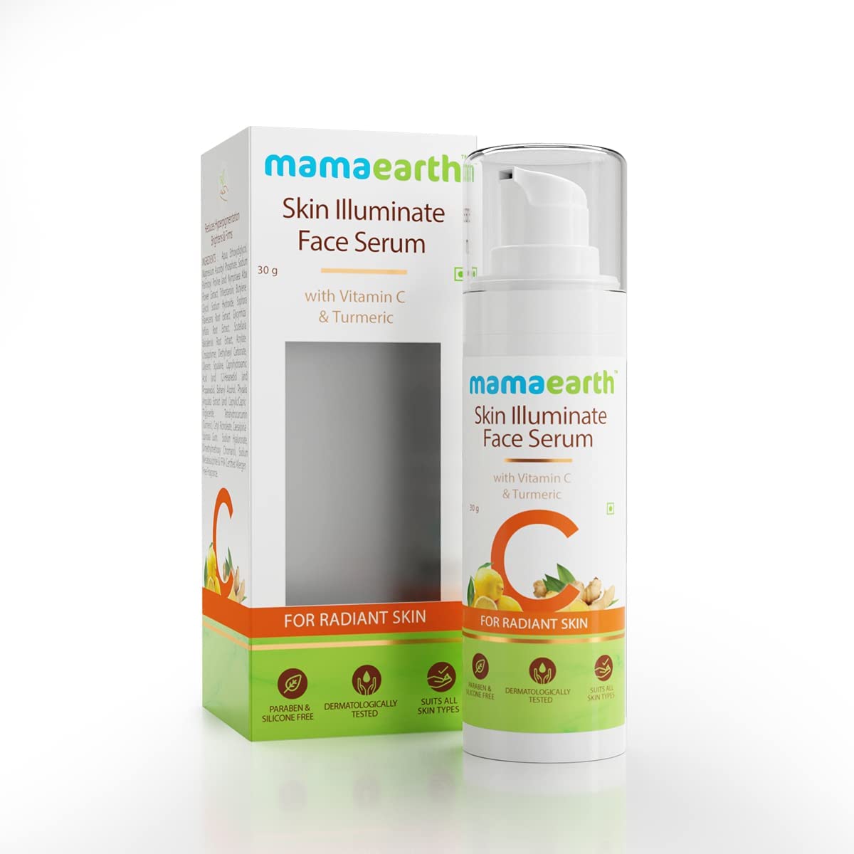 Mamaearth Skin Illuminate Face Serum for Radiant Skin – 30 gm