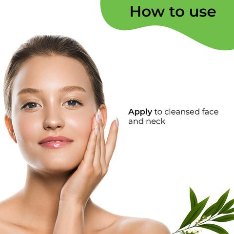 Pilgrim Australian Tea Tree oil free moisturizer for face for oily & acne prone skin with Hyaluronic acid & CICA |Tea tree light non-oily moisturizer for face |Face moisturizer for women & men | 80 gm