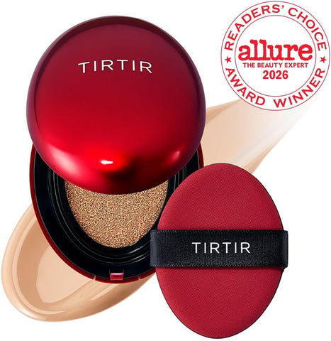 TIRTIR Cushion Foundation - Mask Fit Red, Semi-Matte, 25N Mocha, 18g