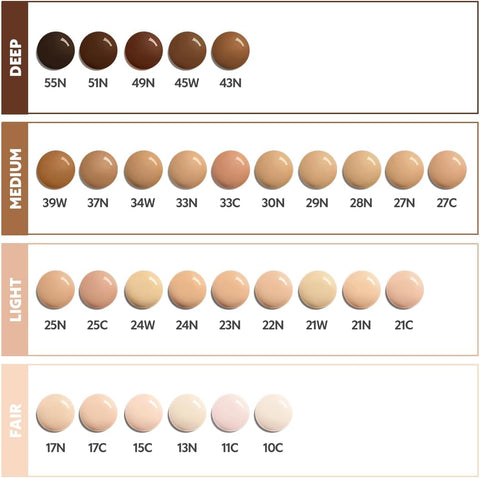 TIRTIR Mask Fit Red Foundation - Long-Lasting, Hydrating, Pore-Blurring - 1.01 Fl Oz (#51N Fudge)