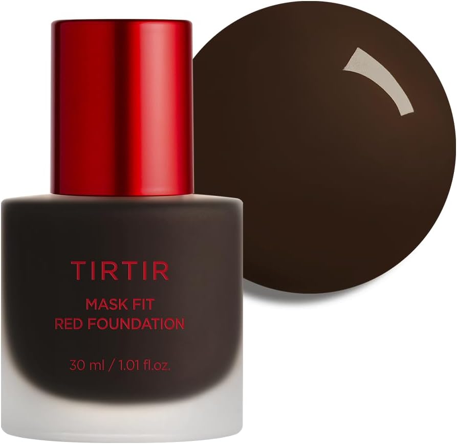 TIRTIR Mask Fit Red Foundation - Long Lasting, Hydrating, Satin Finish - 1.01 Fl Oz