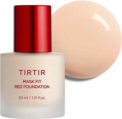 TIRTIR Mask Fit Red Foundation - Pore-Blurring, Lightweight 1.01 Fl Oz