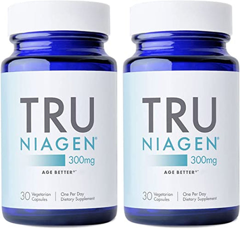 TRU NIAGEN 30 capsules/300mg - Advanced NAD+ Booster | Nicotinamide Riboside NR | Increases Energy & Promotes Anti Aging