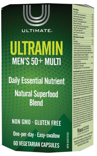 Ultramin Men's 50 + Multi , 60 Vegetarian Capsules