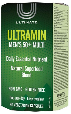 Ultramin Men's 50 + Multi , 60 Vegetarian Capsules