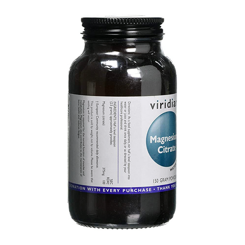 Viridian Magnesium Citrate Powder 150g