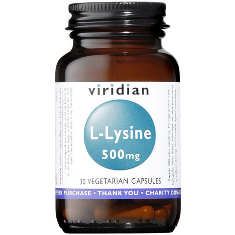 LLysine 500mg Veg 30 Caps
