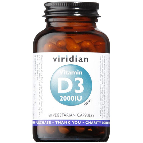 Vitamin D3 2000iu 60 Veg Caps