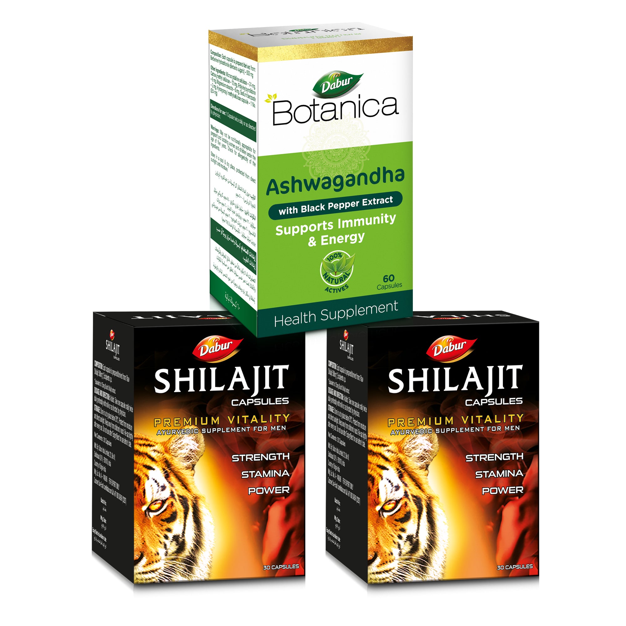 Dabur Energy & Stamina Booster Pack, One month supply