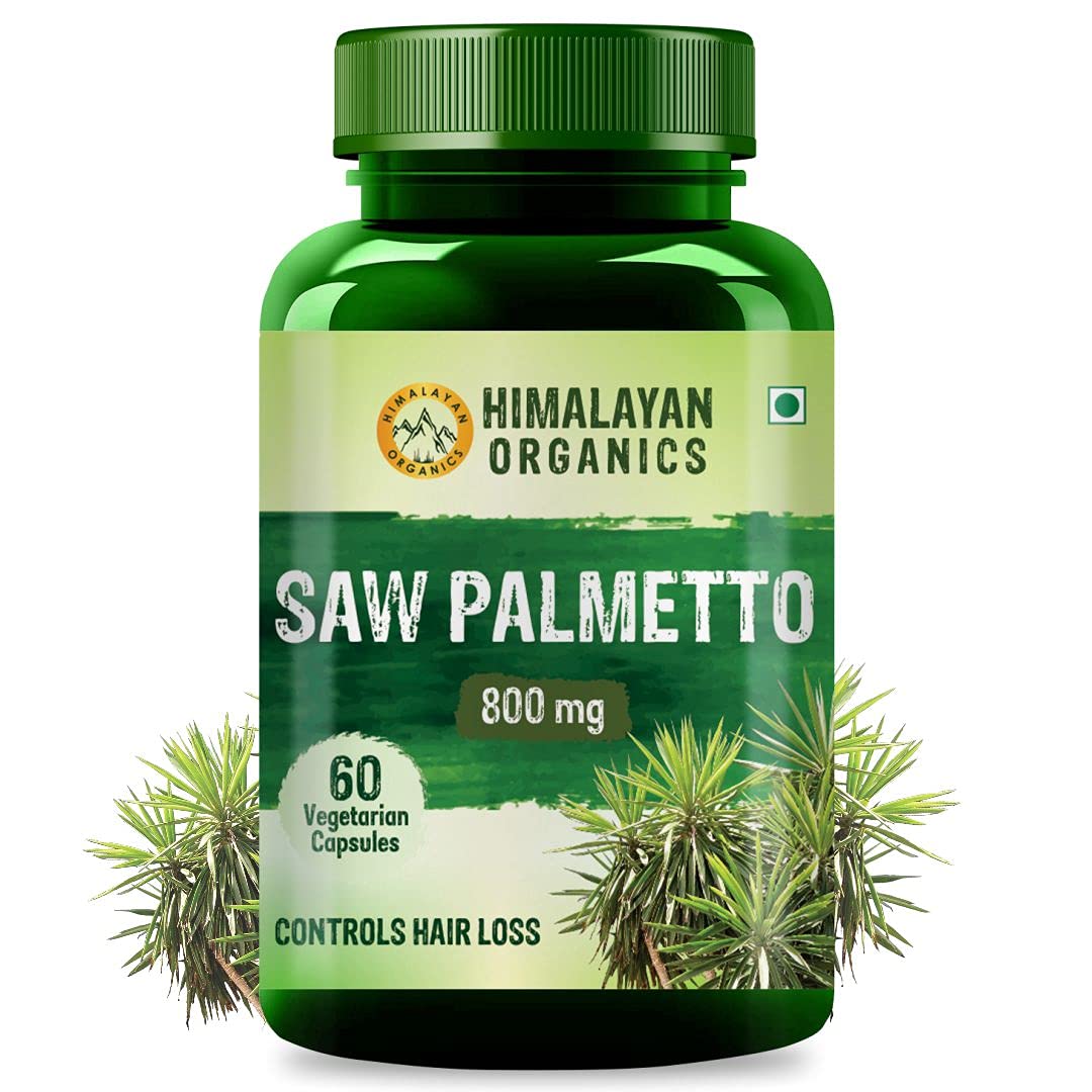 Himalayan Organics Saw Palmetto 800mg 60 Tablets