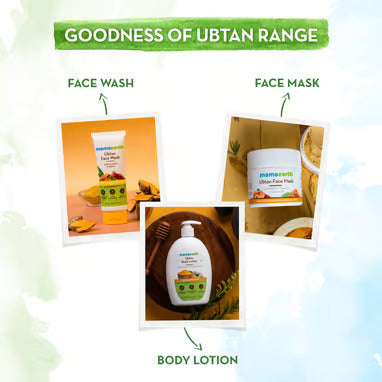 Ubtan Face Wash with Turmeric & Saffron for Tan Removal – 100ml