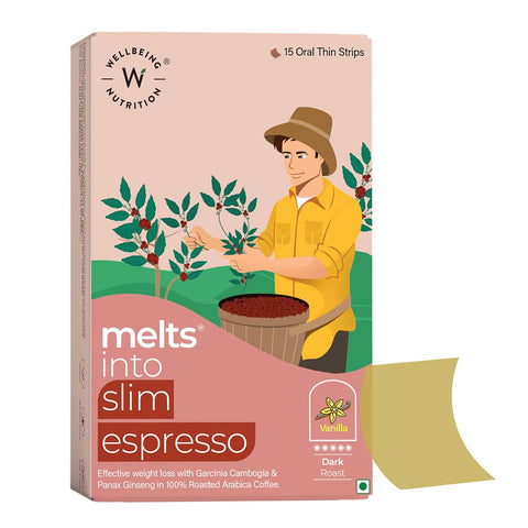 Wellbeing Nutrition Melts into Slim Espresso 15 Oral Thin Strips