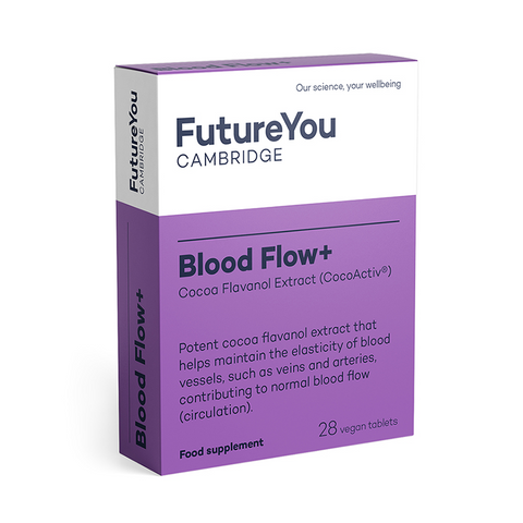 Blood Flow with CocoActive - Easy to Absorb Formulation - Vegan Suitable - 28 Day Supply - Developed by FutureYou Cambridge