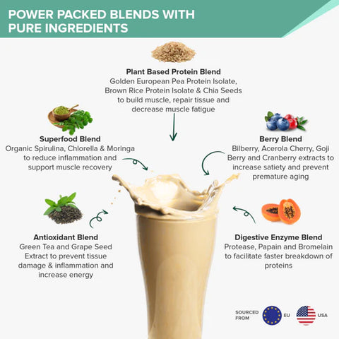 Superfood Plant Protein | French Vanilla Caramel