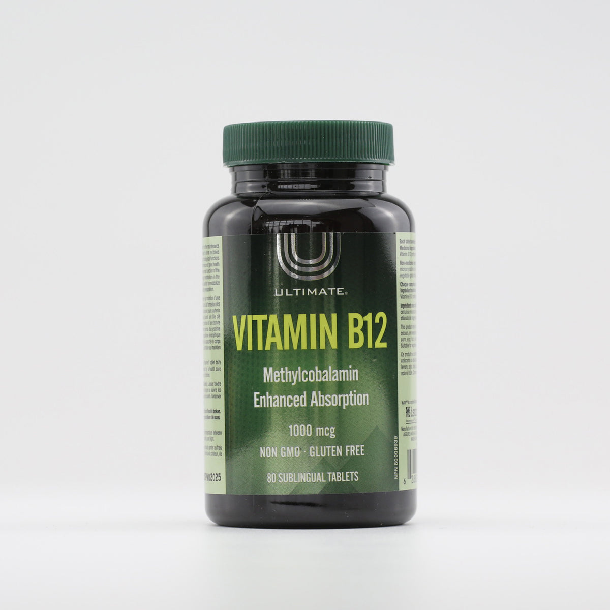 Ultimate Vitamin B12 1000mcg 80 Sublingual Tablets