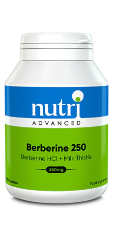 Nutri Advanced Berberine 250 ، 60 كبسولة