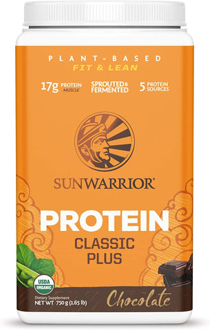 Sunwarrior Fit & Lean Classic Plus Protein 750g - Chocolate