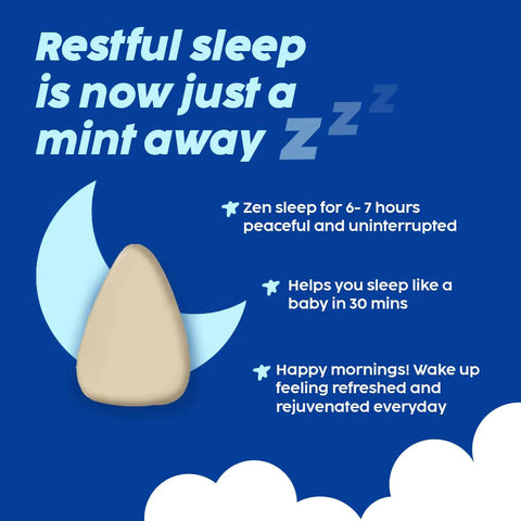 Plix Deep Sleep Mini Mints 30 Tablets