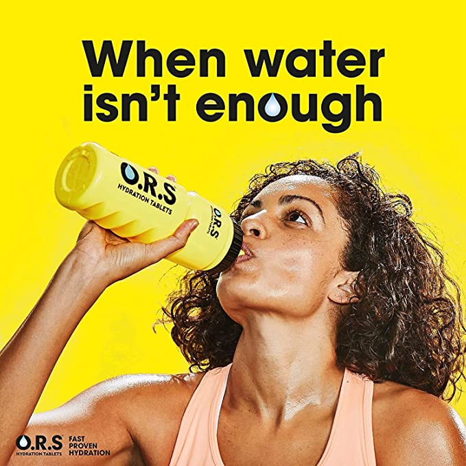 Ors Hydration Tablets With Electrolytes - Strawberry Flavour 20'S- Buy 2 Get 1 Free